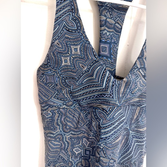 Carve Designs La Jolla Tankini Navy paisley Water sports Swim UPF 50 Small NWT - Picture 5 of 9
